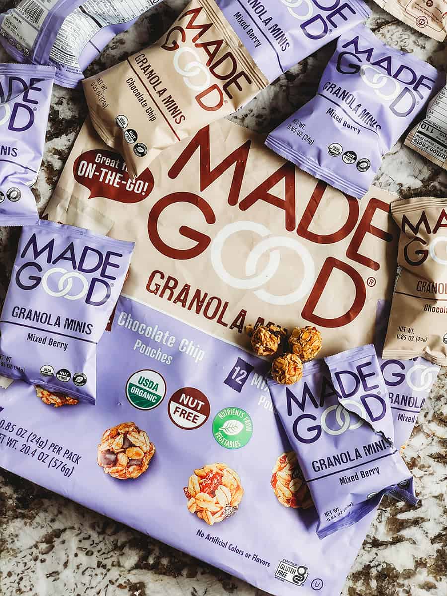 Granola Minis de Made Good de Costco.