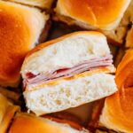 Mini-sandwiches de jambon et fromage pour un pique-nique frais