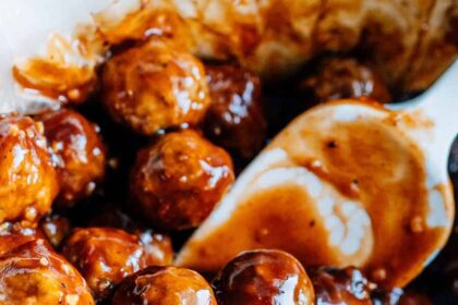 Boulettes de Viande au Miel et à l’Ail à la Mijoteuse