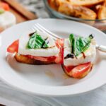 Bruschetta Déstructurée au Mozzarella