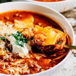 Recette de soupe lasagne facile