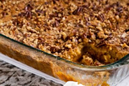 Gâteau croustillant à la citrouille