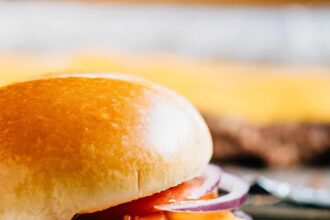 Hamburgers sur plaque de cuisson