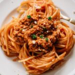 Spaghetti à la sauce bolognaise