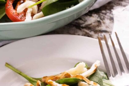 Salade de tomates mozzarella au vinaigre balsamique