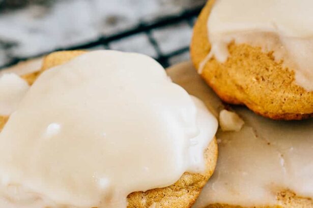 Biscuits à la citrouille glacés