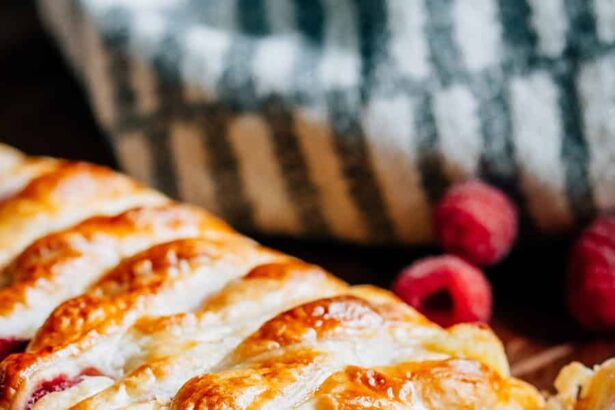 Danois au fromage blanc et framboises facile