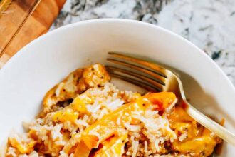 Gratin de Poulet Fajita Facile