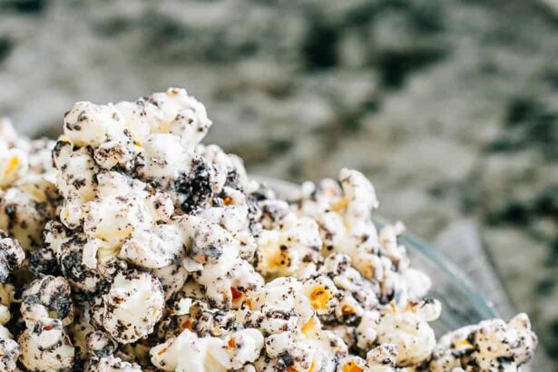 Popcorn aux Cookies et Crème