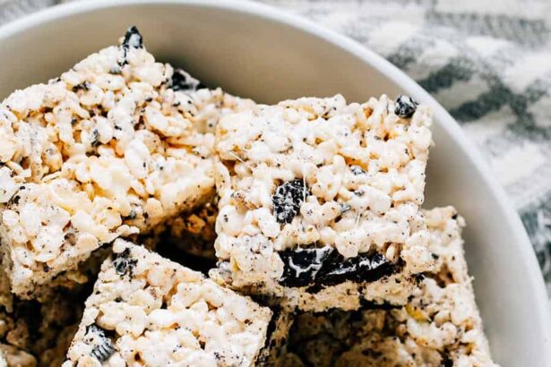Treats de Rice Krispies aux Oreo