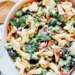 Salade de pâtes au brocoli et bacon