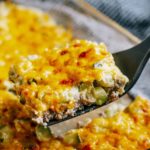 Gratin de courgettes aux saucisses